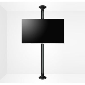 עמוד רצפה\תקרה 3 מטר עד 75" בעל אפשרות צידוד B-TECH BTC990XLF