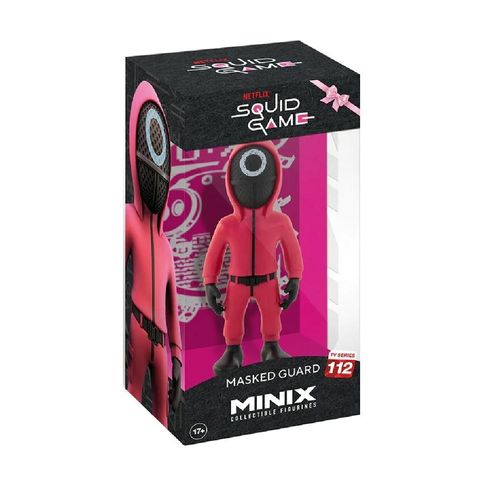 פסלון אספנות MINIX סרטים - משחקי הדיונון - האיש במסכה עם העיגול 112