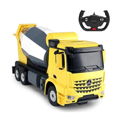 משאית מערבל בטון מרצדס על שלט רחוק - Rastar 1:14 RC Mercedes Benz Concrete Mixer