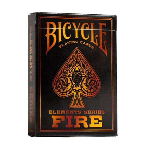 קלפי פוקר לאספנים אש - BICYCLE FIRE