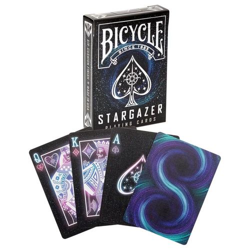 קלפי פוקר לאספנים ירח - BICYCLE Stargazer New Moon
