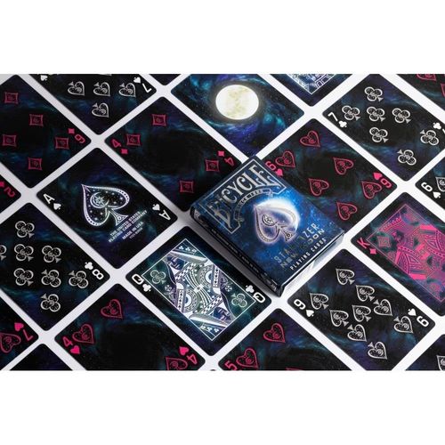 קלפי פוקר לאספנים ירח - BICYCLE Stargazer New Moon