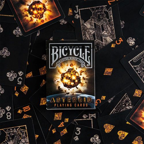 קלפי פוקר לאספנים אסטרואיד - BICYCLE Asteroid
