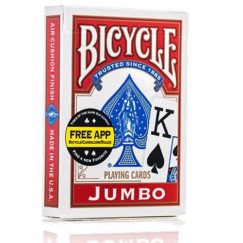 קלפי פוקר ג'מבו  - BICYCLE