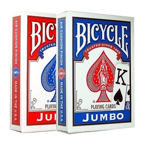 קלפי פוקר ג'מבו  - BICYCLE