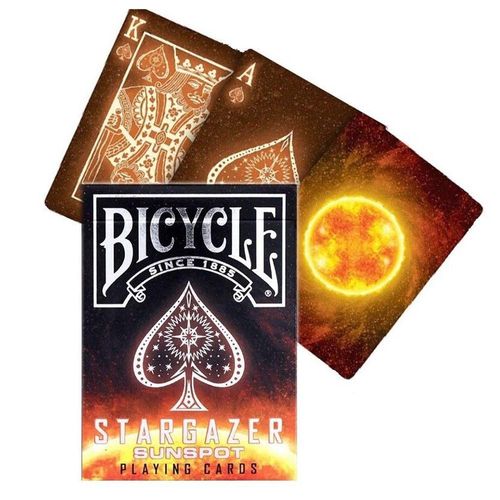 קלפי פוקר לאספנים - BICYCLE  Stargazer Sun Spot
