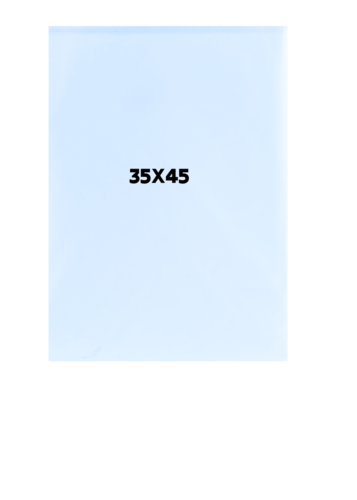 25 יחידות שקיות צלופן מידות 35*45 