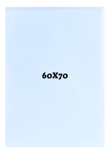 25 יחידות שקיות צלופן מידות 60*70