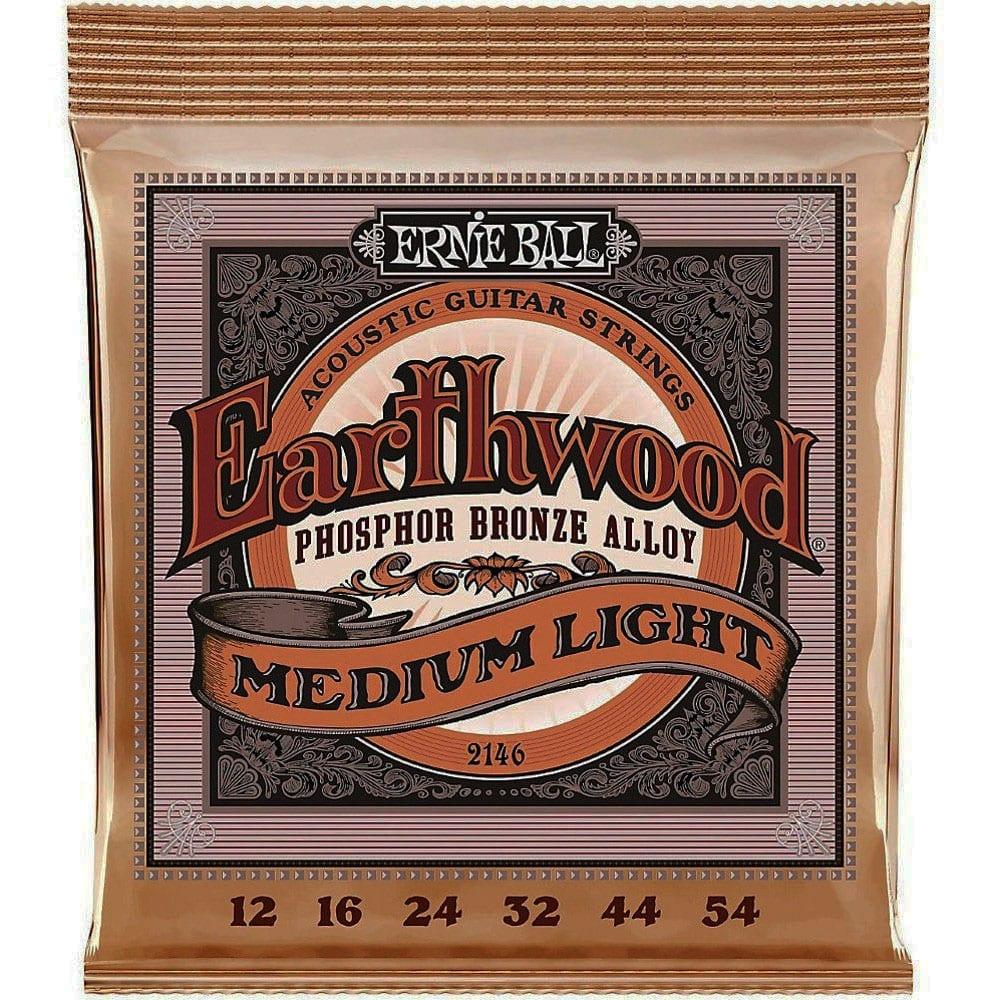 סט מיתרים לגיטרה אקוסטית Earthwood Phosphor Bronze 12-54