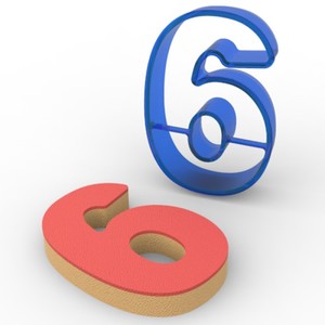 חותכן מספר 6 פוליקרבונט