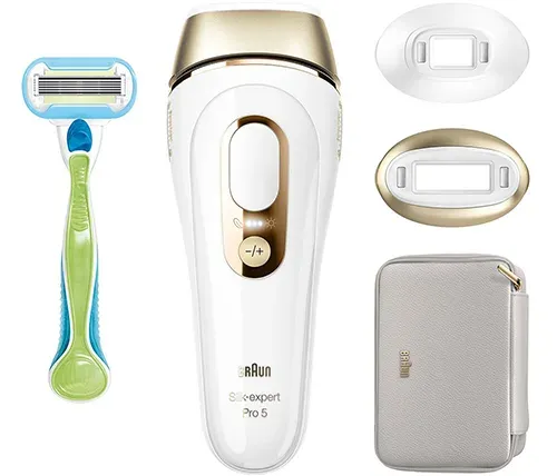 מסיר שיער בטכנולוגיית Braun IPL Silk expert Pro 5 IPL5152 IPL