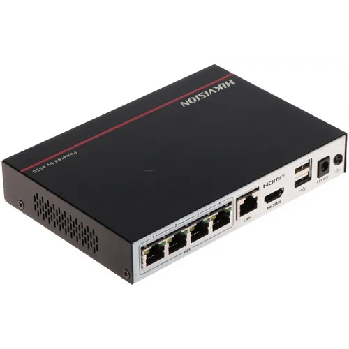 מערכת הקלטה מיני NVR POE מובנה דגם  DS-E04NI-Q1/4P מבית HikVision