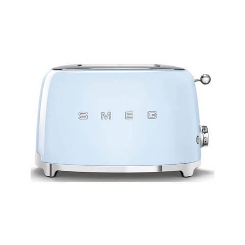 מצנם 2 פרוסות דגם TSF01 SMEG בצבע כחול פסטל