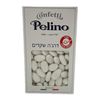 1 ק"ג סוכריות דרג'ה שקדים של חברת pelino בצבע לבן 