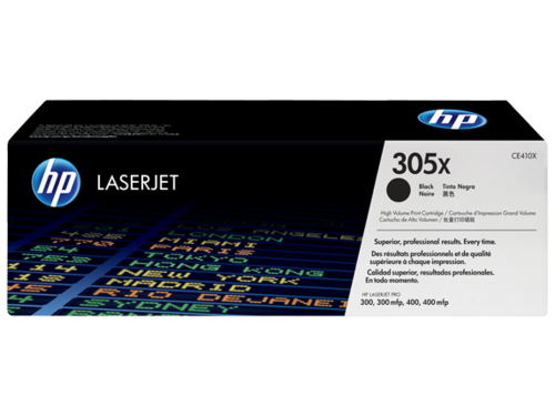 טונר מחסנית HP 305X Black LaserJet Toner Cartridge	