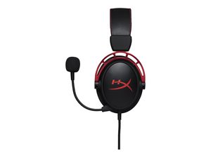 אוזניות גיימינג חוטיות HyperX Cloud Alpha - צבע שחור/אדום