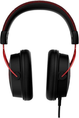אוזניות גיימינג חוטיות HyperX Cloud Alpha - צבע שחור/אדום