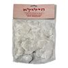 100 יחידות לבבות בד בצבע לבן לקישוט השולחן