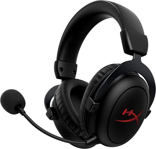 אוזניות גיימינג אלחוטיות HyperX Cloud II Core - צבע שחור/אדום 