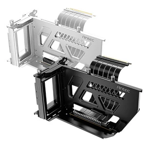 תומך כרטיס מסך - Antec Vertical GPU bracket with PCI-E 4.0 riser cable