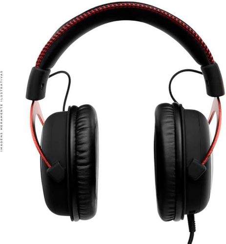 HyperX Cloud II - אוזניות גיימינג, צליל סראונד 7.1, רפידות אוזניים מקצף זיכרון, מסגרת אלומיניום עמידה, מיקרופון ניתן להסרה
