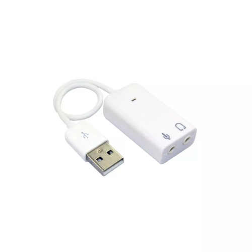 כרטיס קול עם מיקרופון Gold Touch E-SOUND-7.1 USB2 Virtual 7.1CH Sound Card 