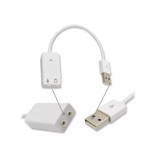 כרטיס קול עם מיקרופון Gold Touch E-SOUND-7.1 USB2 Virtual 7.1CH Sound Card 
