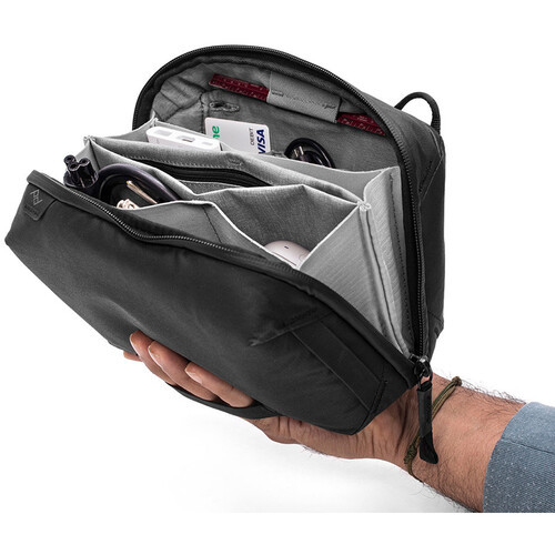 נרתיק תאים Peak Design Tech Pouch (שחור, 2 ליטר)