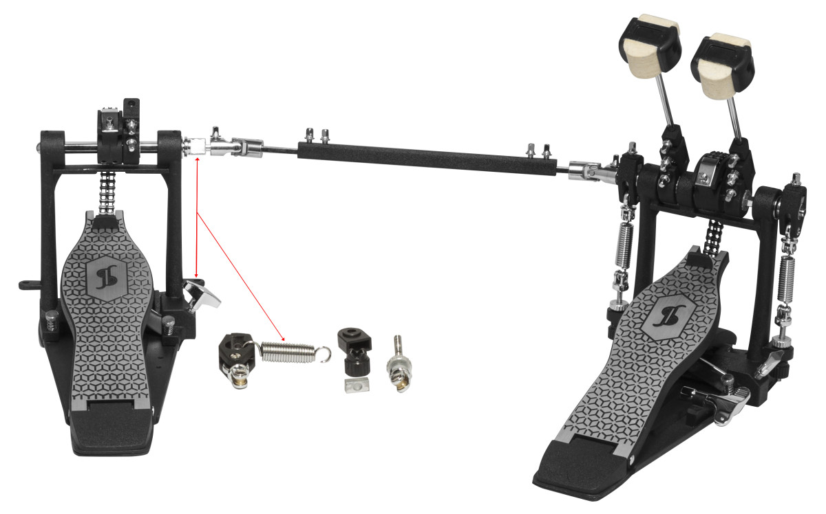  דאבל פדל לתופים PPD-52 Stagg