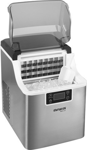 AIWA מכונת קרח ביתית בחיבור ישיר לברז מים Aiwa איווה AHYICE M 20A 10 ק"ג
