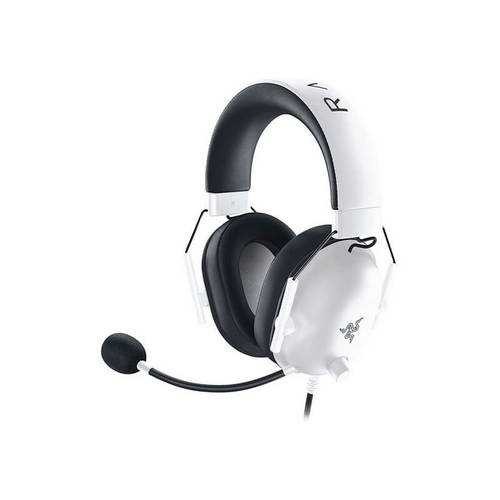 אוזניות גיימינג חוטיות דגם BLACKSHARK V2 X RAZER בצבע לבן