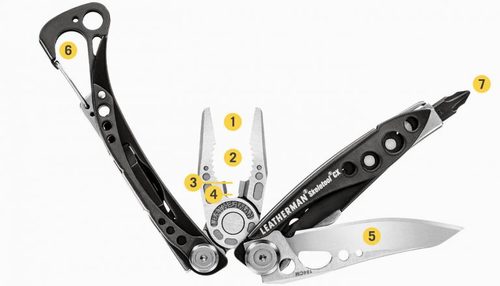 לדרמן SKELETOOL CX ירוק מושחם - 400252