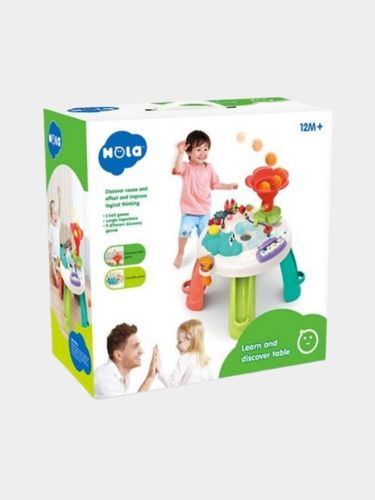 שולחן פעילות אורגן וכדורים גולשים