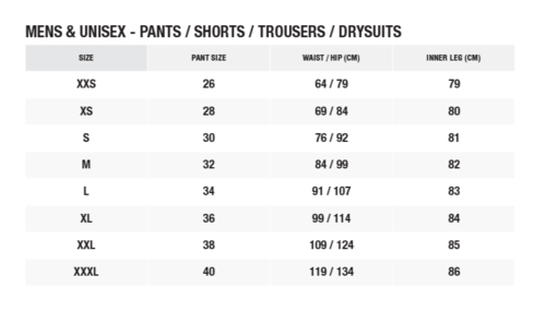thermal pants Zhik