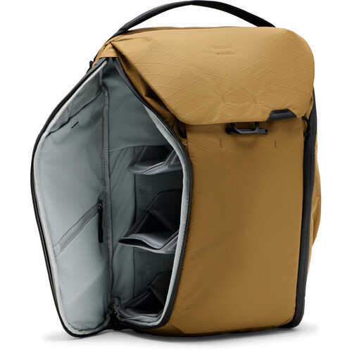 תיק צילום Peak Design Everyday Backpack v2 (צהוב חרדל, 20 ליטר)