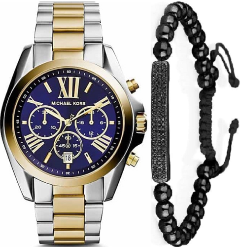 סט שעון מייקל קורס Michael Kors MK5976 צמיד מתנה גברים