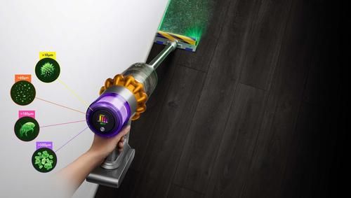 ‏שואב אבק ידני Dyson V15 Detect Absolute New SV47 דייסון