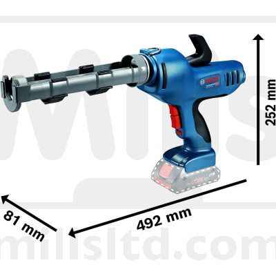 אקדח סיליקון נטען BOSCH GCG18V-310