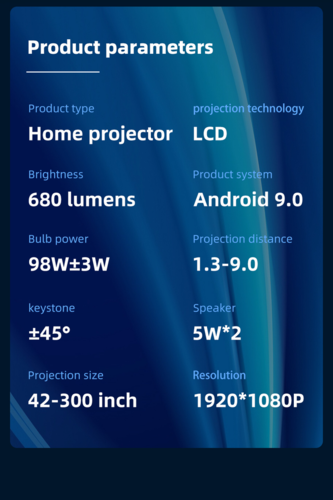 מקרן SZ Blitz X25