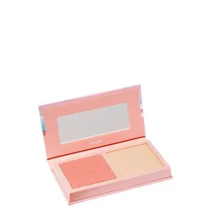 סומק  - blush&highlighter duo(twinkle beach)