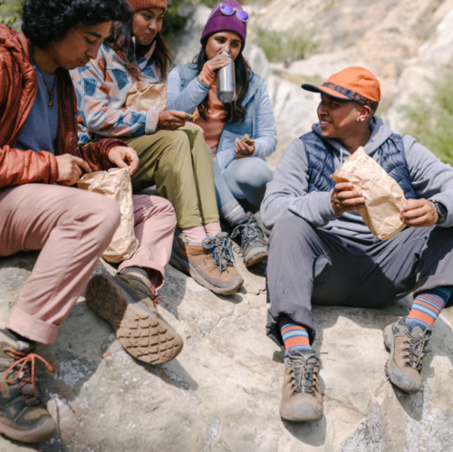 נעלי טיולים נמוכות אטומות למים KM Targhee lll אפור/חום - KEEN