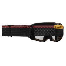 משקפי אבק ליט שחור / חום - LEATT GOGGLE VELOCITY 4.0 MTB X-FLOW V25