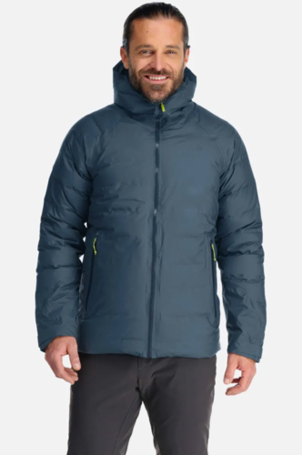 מעיל פוך לגברים - RAB - Men's Valiance Waterproof Down Jacket