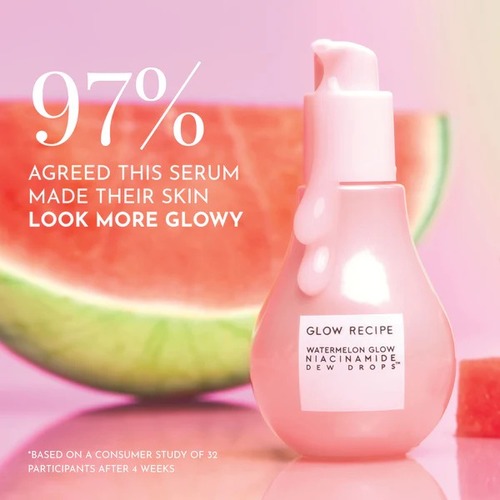 סרום אבטיח גלוו רסיפי Watermelon Glow Niacinamide Dew Drops