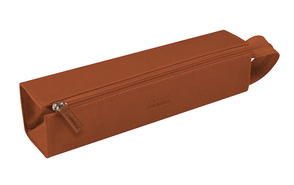 קלמר לציוד רישום מבית RHODIA (חום)