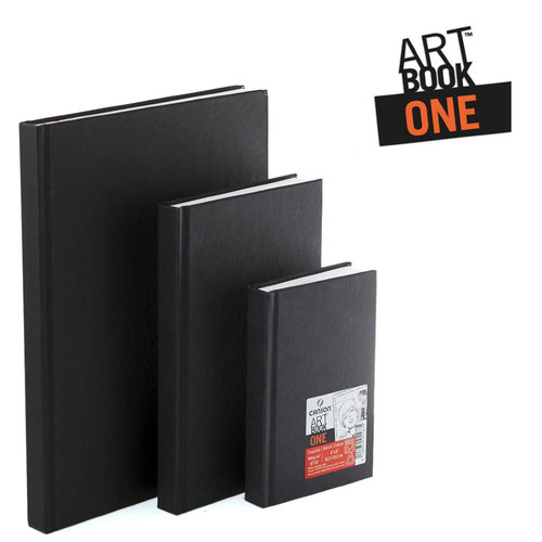 סקצ'בוק קלאסי כריכה קשה ONE ART BOOK (מגוון גדלים לבירה)