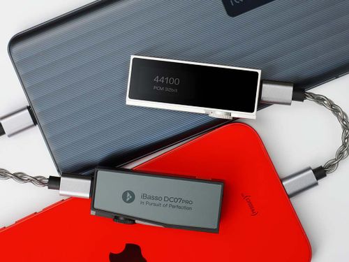 מתאם USB עם ממיר DAC ומגבר אוזניות מאוזן iBasso DC07 Pro