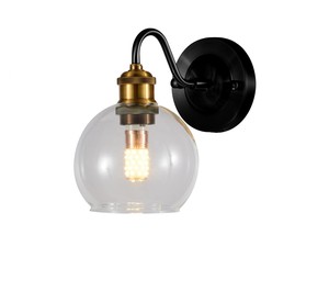 קיר שחור+זהב עתיק E27 60W