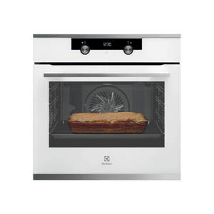 תנור בנוי דגם EOH7427V ELECTROLUX בצבע זכוכית לבנה