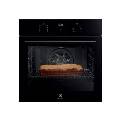תנור בנוי דגם EOH6423K ELECTROLUX בצבע זכוכית שחורה